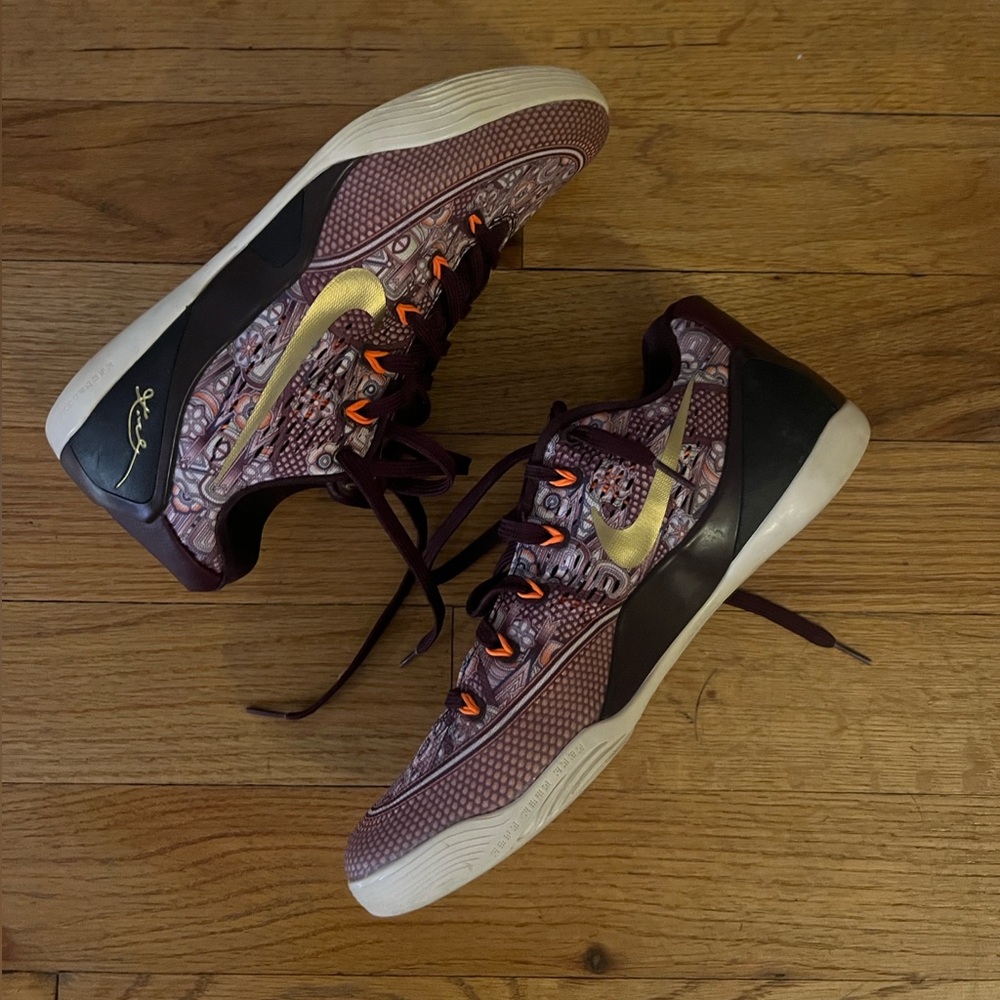 Nike Kobe 9 EM “Silk Road” Basketball Sneakers, 9.5